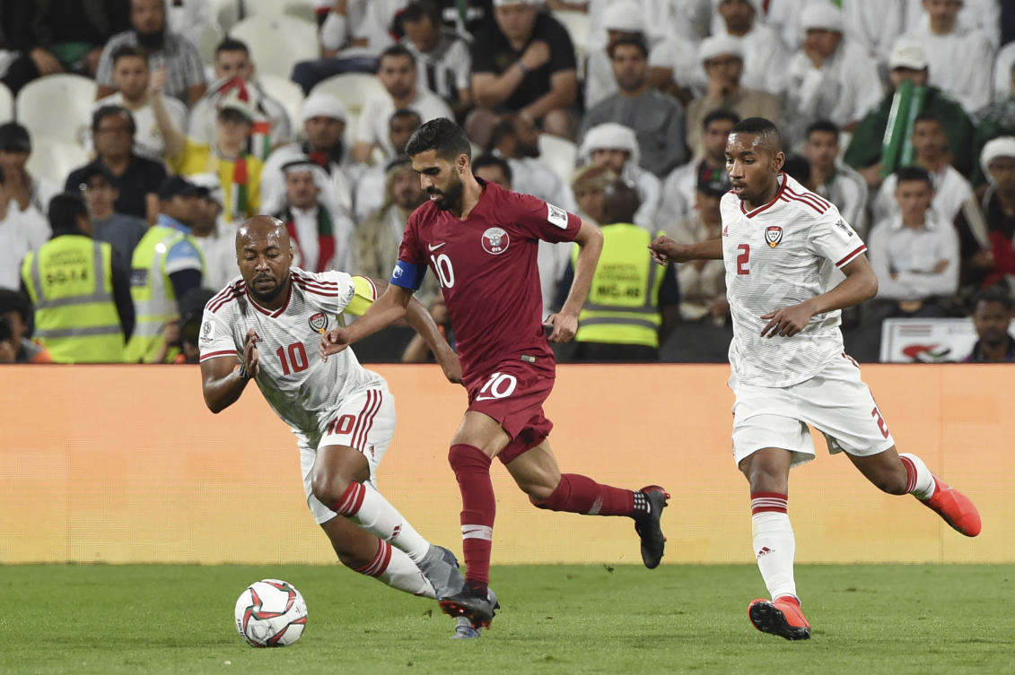 VAE UAE # Match 50 TICKET Namen AFC Asian Cup UAE 2019 Katar Qatar 