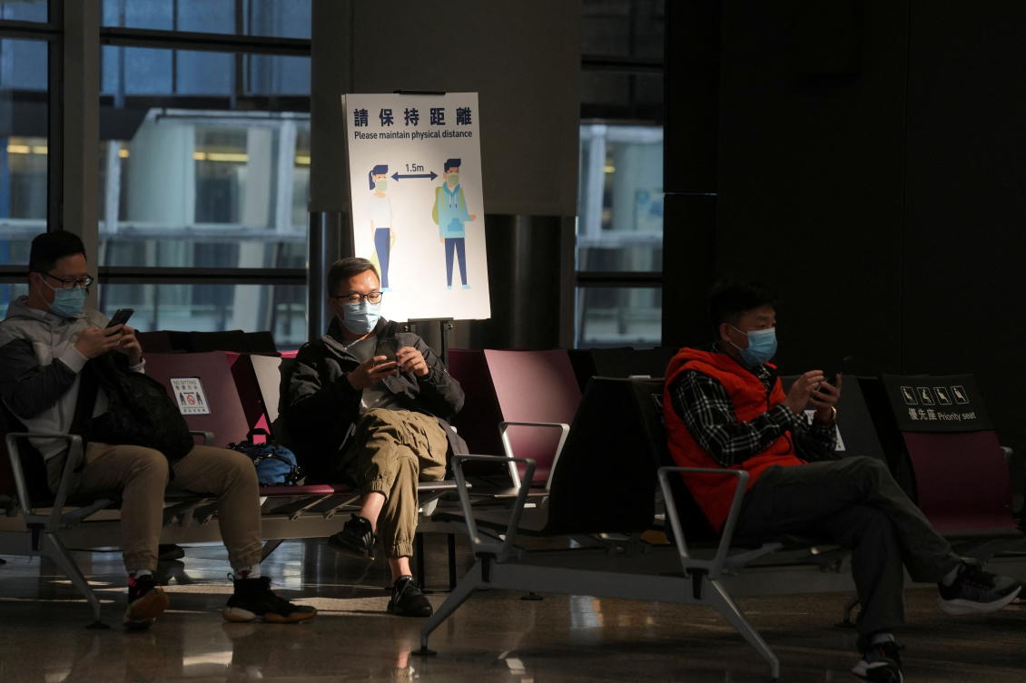 Hong Kong airport bans transit flights from more than 150 countries: statement