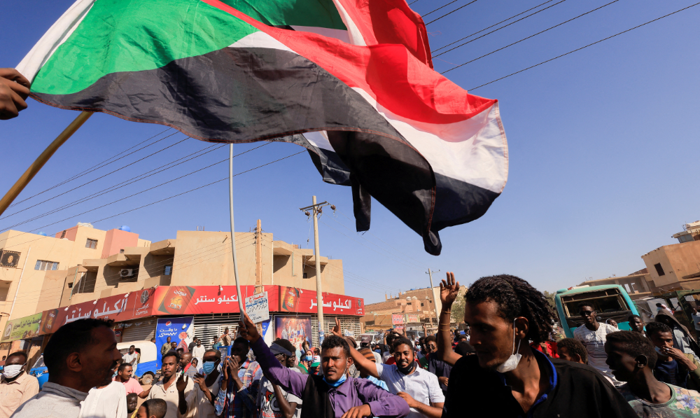 Sudanese rally against UN bid to resolve crisis
