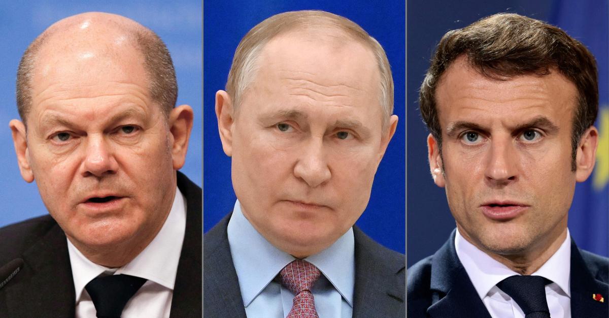 ماكرون وشولتز يحثان بوتين على إنهاء حصار ماريوبول: فرنسا