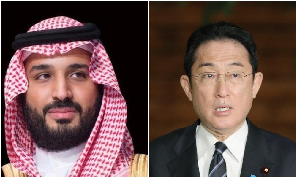 Saudi crown prince discusses Ukraine, oil markets during phone call with Japan PM thumbnail