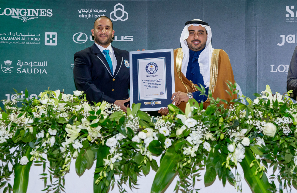 سباق كأس السعودية للخيول يحمل الرقم القياسي العالمي لأكبر جائزة