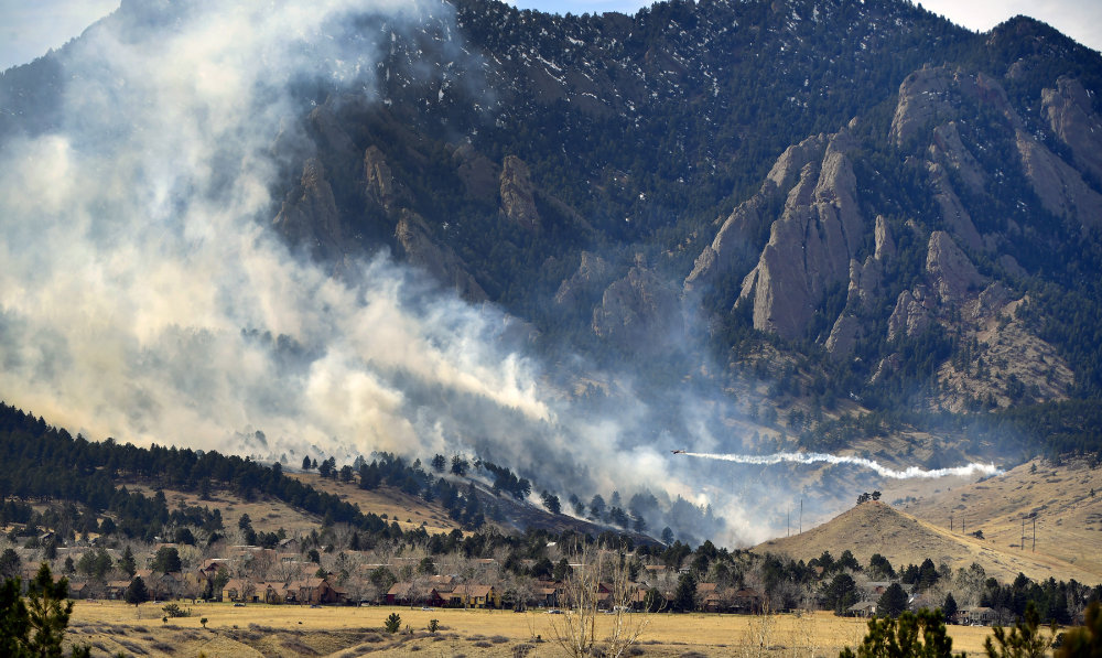 أمرت حرائق الغابات في كولورادو بإجلاء 19 ألف شخص