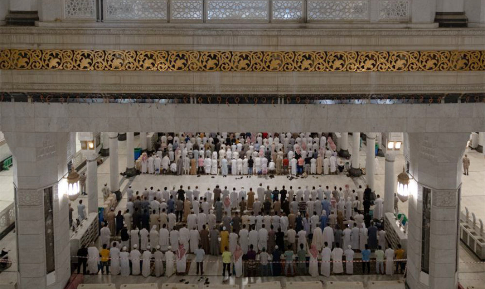 كجزء من المرحلة الثالثة من التوسعة ، تم افتتاح 80 مصلى جديد في المسجد الحرام لشهر رمضان.