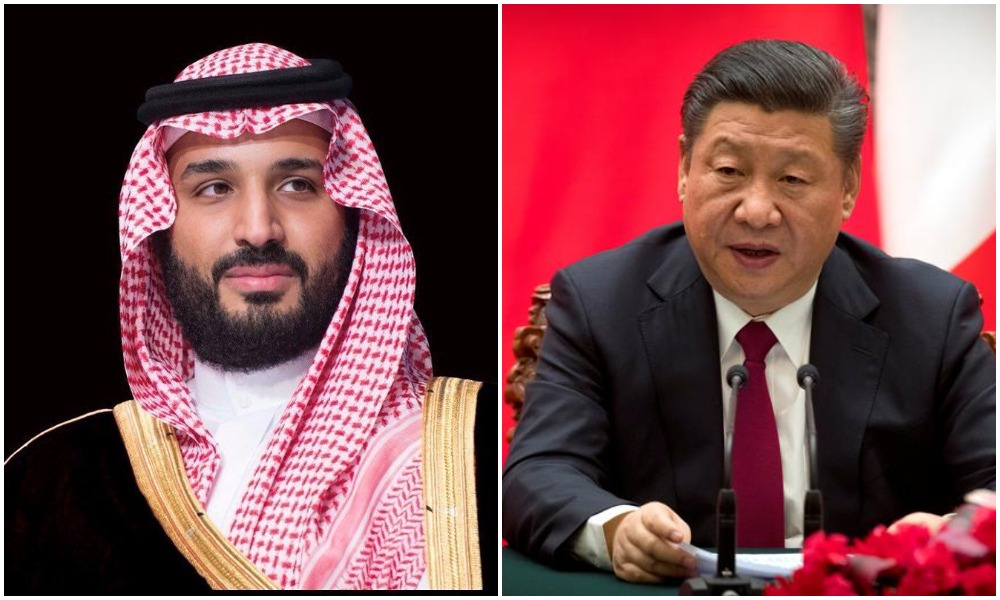 الرئيس الصيني يشيد بجهود السعودية لإحلال السلام في اليمن خلال لقائه ولي العهد