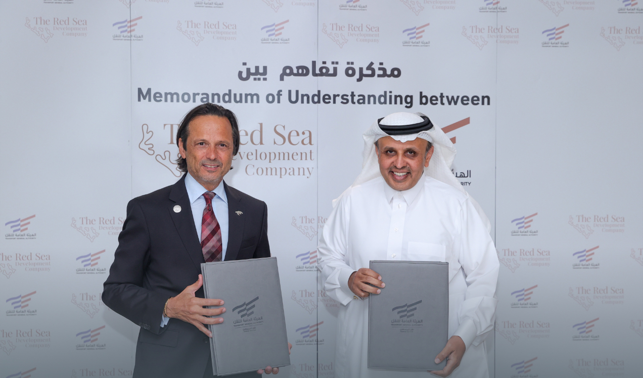 هيئة النقل السعودية و TRSDC توقعان اتفاقية لزيادة النقل في منطقة البحر الأحمر