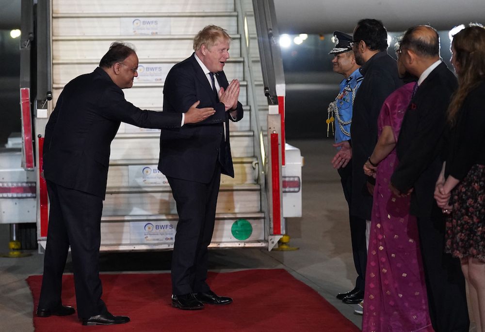 تغيير غير محتمل في العلاقات بين دلهي وموسكو بينما يزور رئيس وزراء المملكة المتحدة الهند