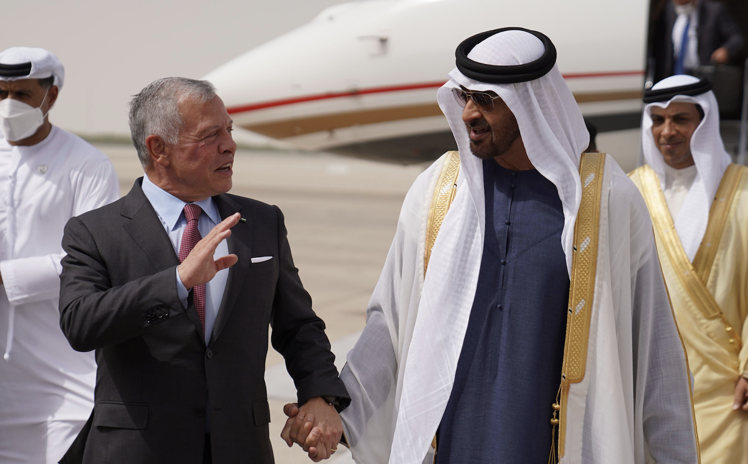 Gulf Update King of Jordan arrives in Abu Dhabi
 TOU