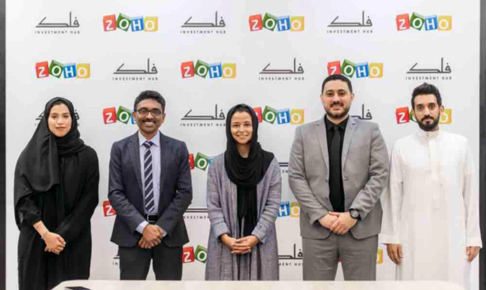 تشارك Zoho مع فلك للاستثمار لتعزيز الشركات الناشئة في المملكة العربية السعودية