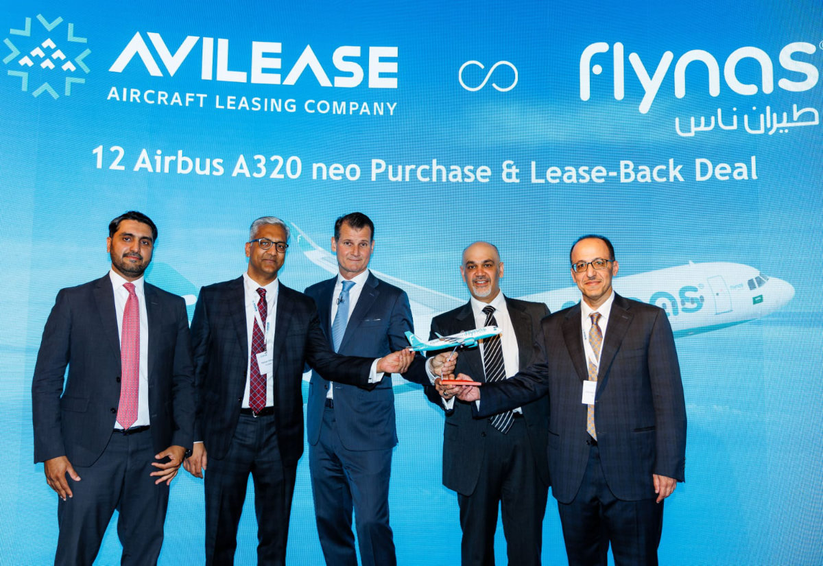 إطلاق شركة الطيران المدعومة سعوديًا AvLease في المملكة المتحدة ، وتوقع صفقة مع طيران ناس