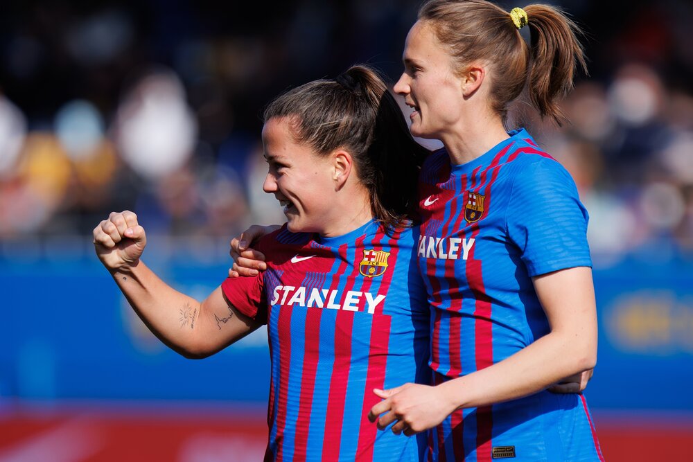 افتتح برشلونة موسم السيدات بانتصار بعد هدف من الحكم