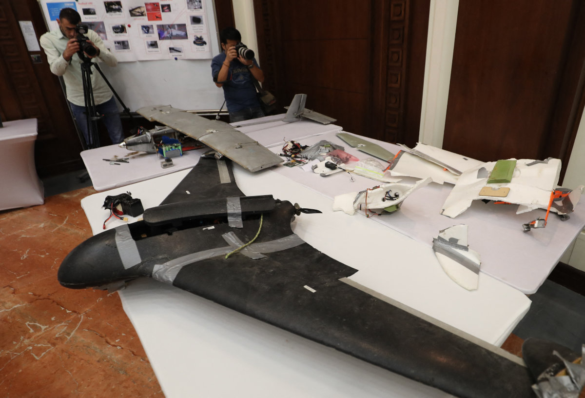 drone used against uae