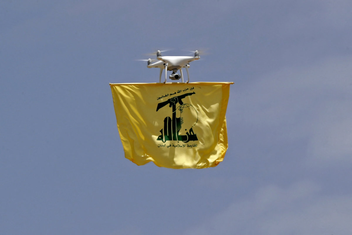 hezbollah drone