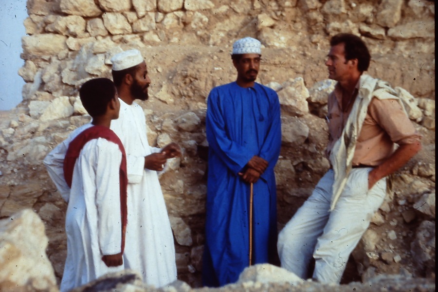 4 ranulph fiennes right in oman in the late 1960s
