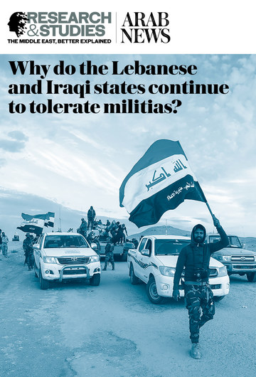 Why do the Lebanese and Iraqi states continue to tolerate militias?