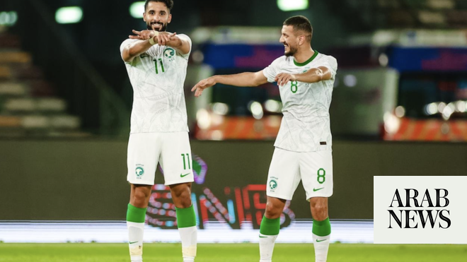 فازت السعودية على مقدونيا الشمالية في مباراة استعدادية لكأس العالم