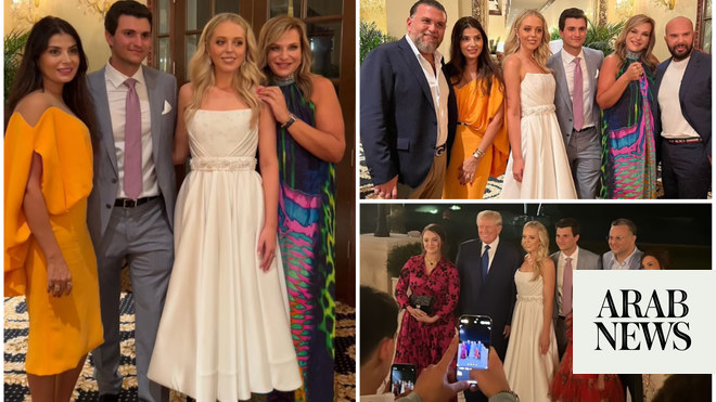 ظهرت الصور الأولى لبروفات زفاف تيفاني ترامب مع رجل الأعمال اللبناني مايكل بولوس