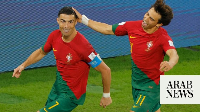 رونالدو يصنع تاريخ كأس العالم حيث فازت البرتغال على غانا 3-2