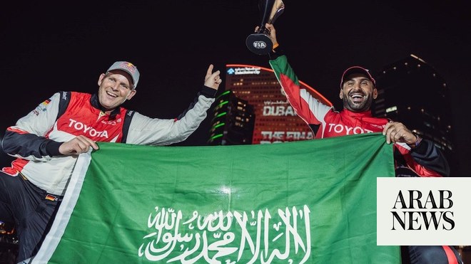 السعودي يزيد الراجحي يحرز فوزه الثاني في كأس العالم للاتحاد الدولي للسيارات في دبي باجا