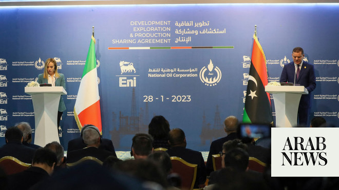 Italy, Libya sign $8-billion gas deal as PM Meloni visits Tripoli