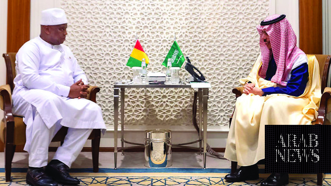 وزير الخارجية السعودي يستقبل مندوب غينيا في الرياض