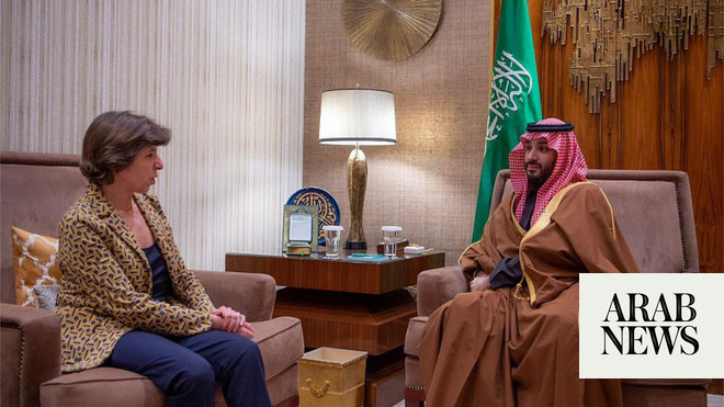 بحث ولي العهد السعودي وزير الخارجية الفرنسي العلاقات الثنائية