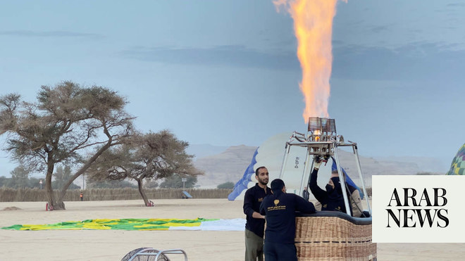 تعرف على القبطان أفراح ، أول امرأة سعودية تقود منطاد الهواء الساخن