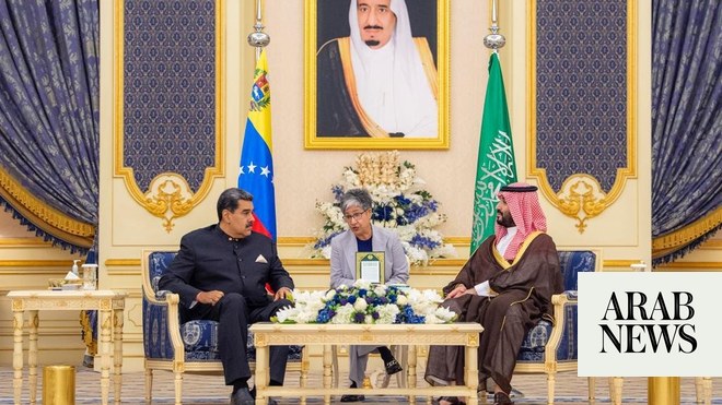 ولي العهد السعودي يبحث مع الرئيس الفنزويلي العلاقات في جدة