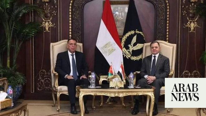 وزيرا الداخلية الأردني والمصري يبحثان التعاون الأمني