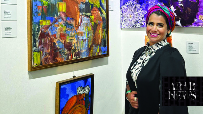 فنان سعودي يعرض عملين فنيين في معرض روما الفني