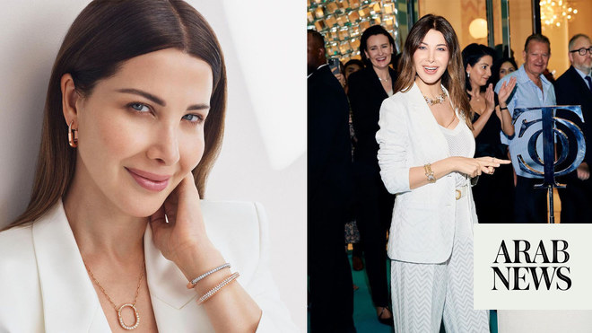 Delicacy and elegance.. Inspire your evening look from Nancy Ajram’s dresses on Instagram - Introduction to Nancy Ajram's Fashion Style