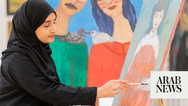 فنانون سعوديون يعرضون تقاليد شجرة النخيل في مهرجان بريدة للتمور