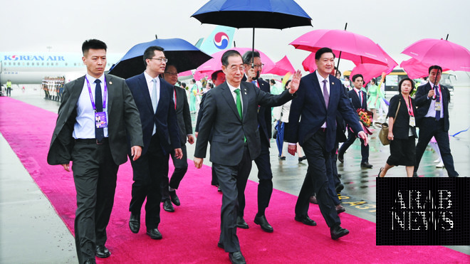 中国、日本との首脳会談に先立ち韓国と協力する用意がある