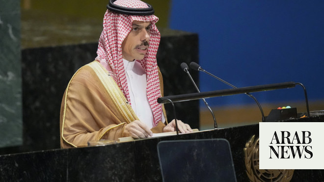Saudi FM calls for peaceful solutions to multiple world crises | Arab News