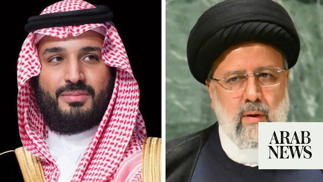 وبحث ولي العهد السعودي والرئيس الإيراني التصعيد العسكري في غزة