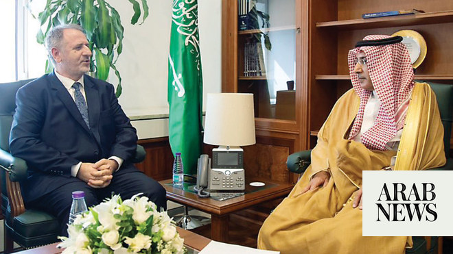 نائب الوزير السعودي يستقبل سفير البوسنة والهرسك