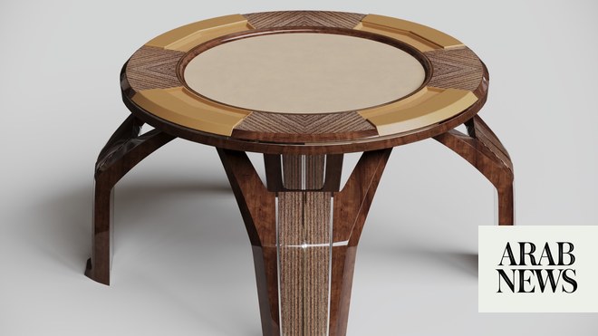 تطلق العلامة التجارية السعودية للتصميم GRID مجموعتها الأولى من طاولة الألعاب الفاخرة