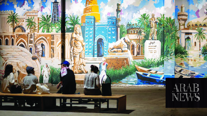 مهرجان الرياض لفن الشارع يحول مبنى مهجور إلى معرض