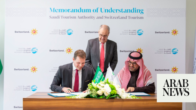 Saudi-Arabien und die Schweiz unterzeichnen ein Tourismusabkommen, um das Erlebnis der Besucher zu verbessern