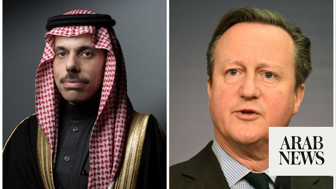 Menteri Luar Negeri Saudi menerima panggilan telepon dari mitranya dari Inggris