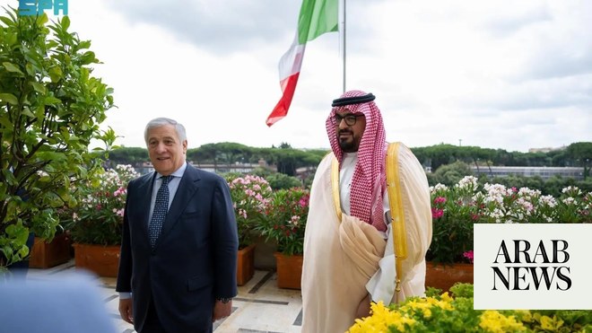 Il ministro dell'Economia saudita incontra un alto funzionario italiano