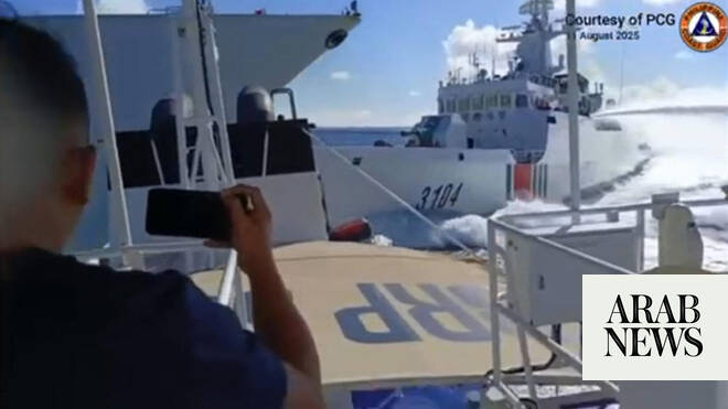 Chinese vessels collide while pursuing Philippine boat in South China Sea: Manila