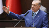 Turkish President Recep Tayyip Erdogan delivers a speech during his party’s parliamentary group meeting in Ankara