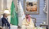 Saudi Arabia's deputy defense minister meets Pakistan’s military chief