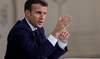 Macron says Russia can't win in Ukraine after strike on mall