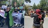 Taliban fighters fire in air to disperse women’s protest in Kabul