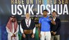 Usyk and Joshua get ready to rumble in Jeddah