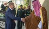 German Chancellor Olaf Scholz arrives in Jeddah, meets Saudi Crown Prince