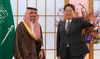 Saudi FM pays condolences to slain Abe Shinzo in meeting with Japan FM