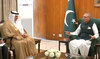 In meeting with Saudi envoy, Pakistan president urges for steps to increase bilateral trade